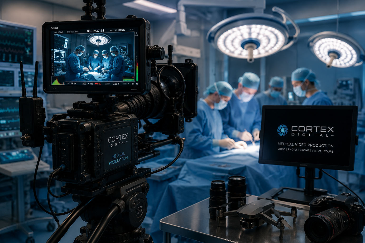 Cortex Digital medical video production and professional photography